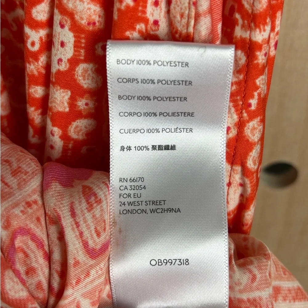 Free People Womens Mid Summers Day Printed Halter Tunic Top Large - Picture 8 of 8